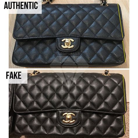 replica black chanel bag|how to tell a genuine chanel bag.